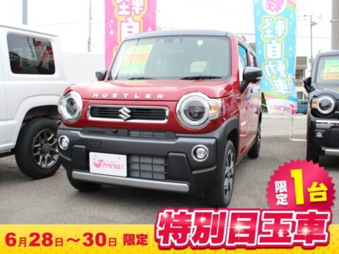 ハスラー　ハイブリッドX　全方位ナビ付き