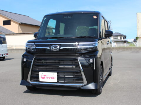 タントカスタム　RS 　純正ナビ付き