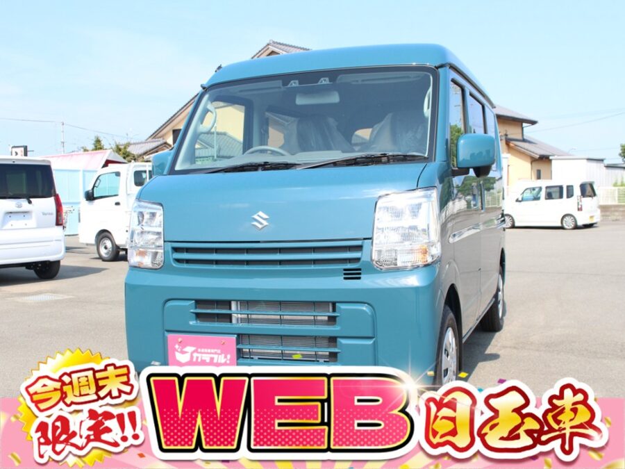 エブリィーバン　PC　4WD　ディスプレイ付き