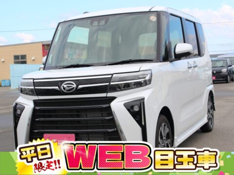 タントカスタム　X　9インチディスプレイオーディオ付き