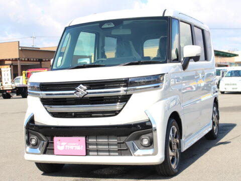 スペーシアカスタム　ハイブリッドXS　全方位ナビ付