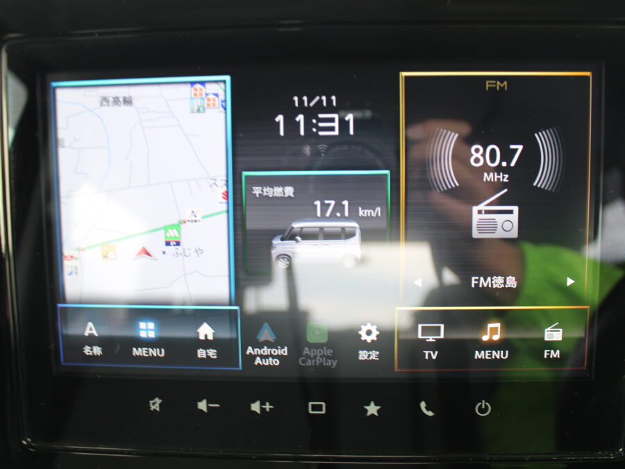 スペーシア　X　全方位モニター付ナビ