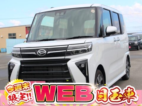 タントカスタム　X　9インチディスプレイオーディオ付き