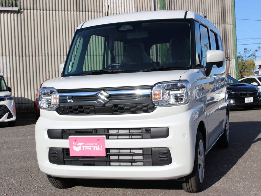 スペーシア　ハイブリッドX　全方位モニター付ナビ