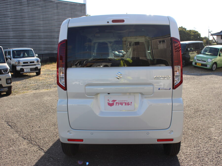 スペーシア　ハイブリッドX　全方位モニター付ナビ