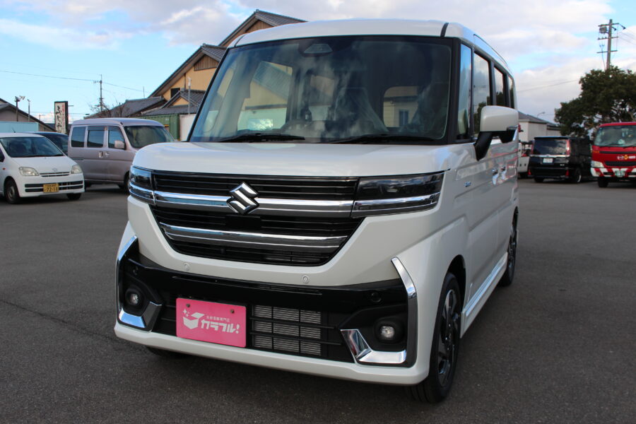 スペーシアカスタム　ＸＳ　全方位ナビ付