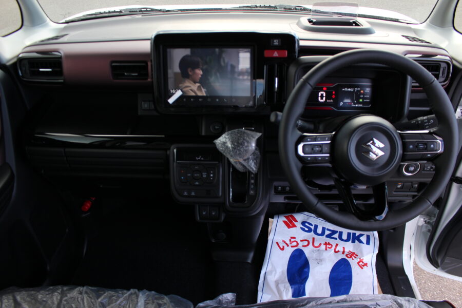 スペーシアカスタム　ＸＳ　全方位ナビ付