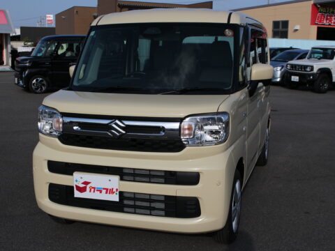 スペーシア　ハイブリッドX　　全方位ナビ付き