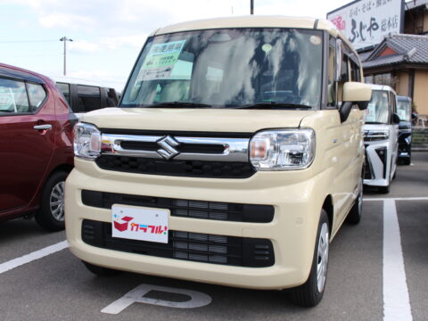 スペーシア　ハイブリッドX　　全方位ナビ付き