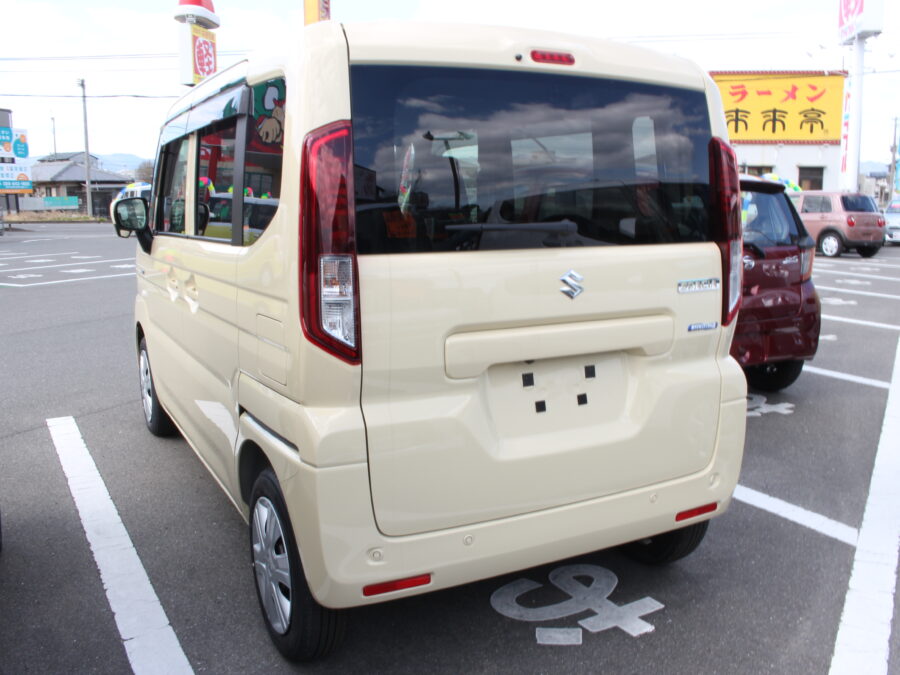 スペーシア　ハイブリッドX　　全方位ナビ付き