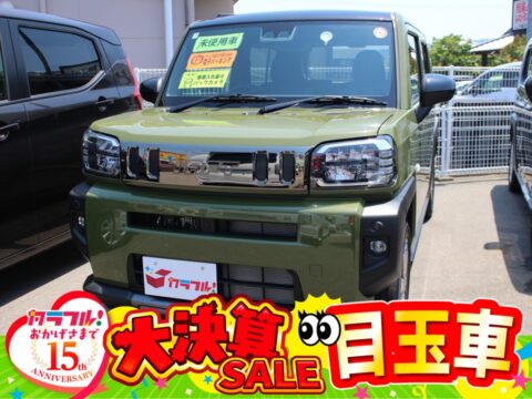 タフト Ｇターボ ダーククロムベンチャー