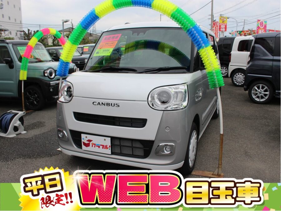 ムーブキャンバス　ストライプスG