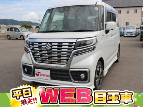 スペーシアカスタム　XS　全方位ナビ付
