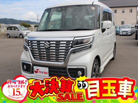 スペーシアカスタム　XS　全方位ナビ付