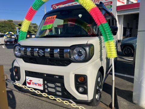 スペーシアギア　ハイブリッドXZ　全方位ナビ