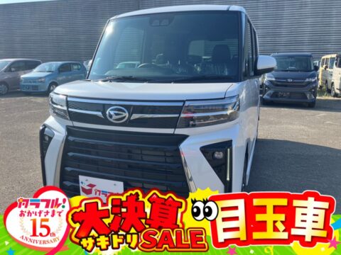 タントカスタム　Ｘリミテッド　ディスプレイオーディオ　パノラマ付き