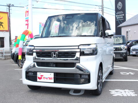 ＮＢＯＸカスタム　ｺﾈｸﾄﾅﾋﾞ・ETC付 