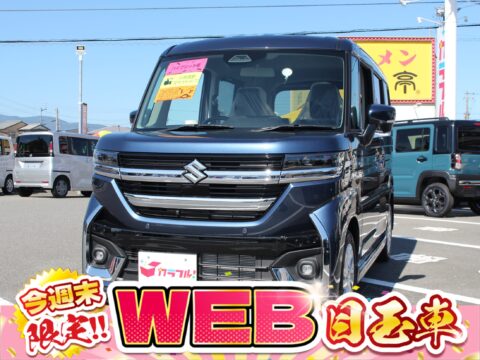 スペーシアカスタム　GS　全方位ナビ付き