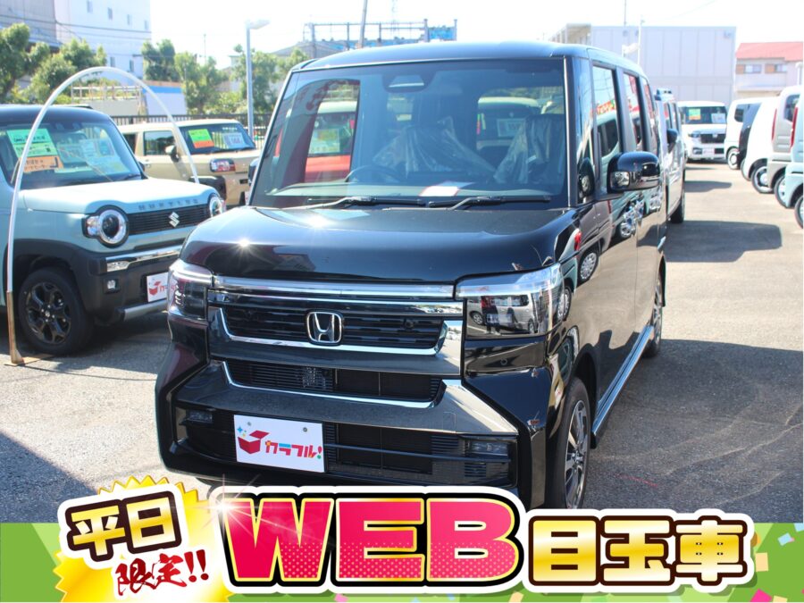 ＮＢＯＸカスタム　コネクトナビ　ＥＴＣ付
